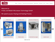 Tablet Screenshot of microwaveheating.net